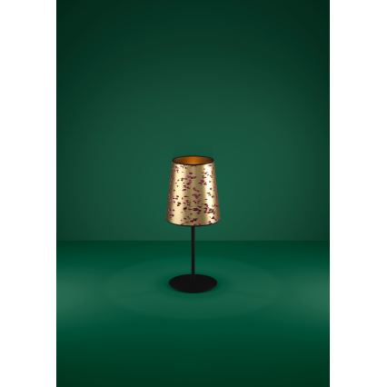 Eglo - Bordlampe 1xE27/25W/230V guldfarvet/lyserød
