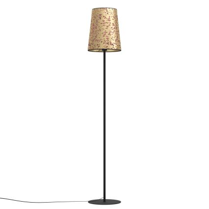 Eglo - Gulvlampe 1xE27/25W/230V guldfarvet/lyserød