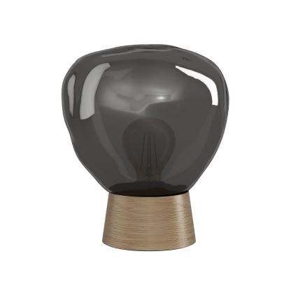 Eglo - Bordlampe 1xE27/40W/230V røget