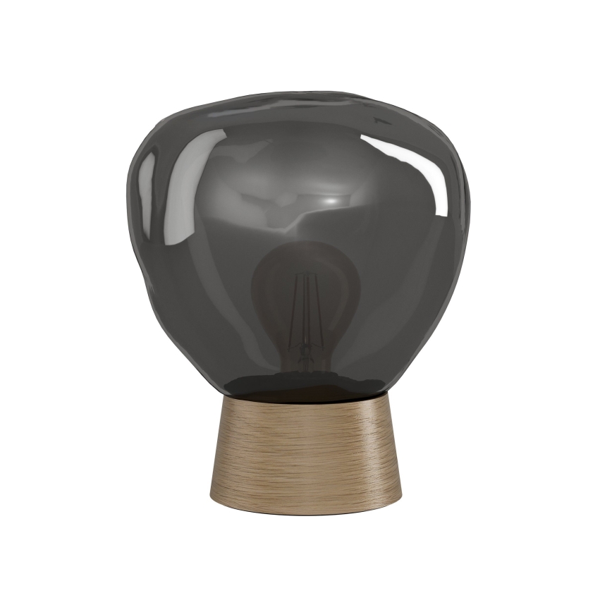 Eglo - Bordlampe 1xE27/40W/230V røget