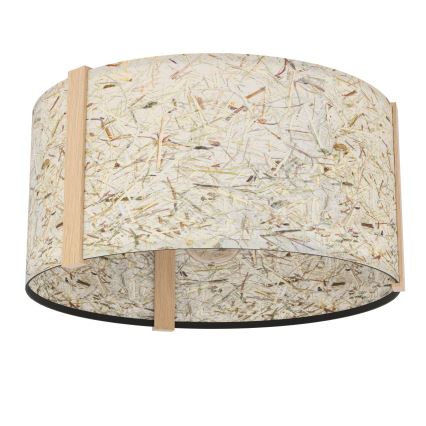 Eglo - Loftlampe 1xE27/25W/230V beige