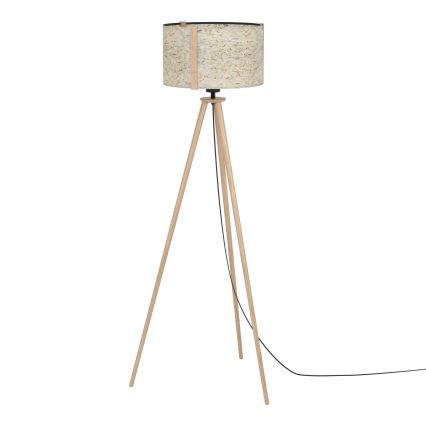 Eglo - Gulvlampe 1xE27/25W/230V beige