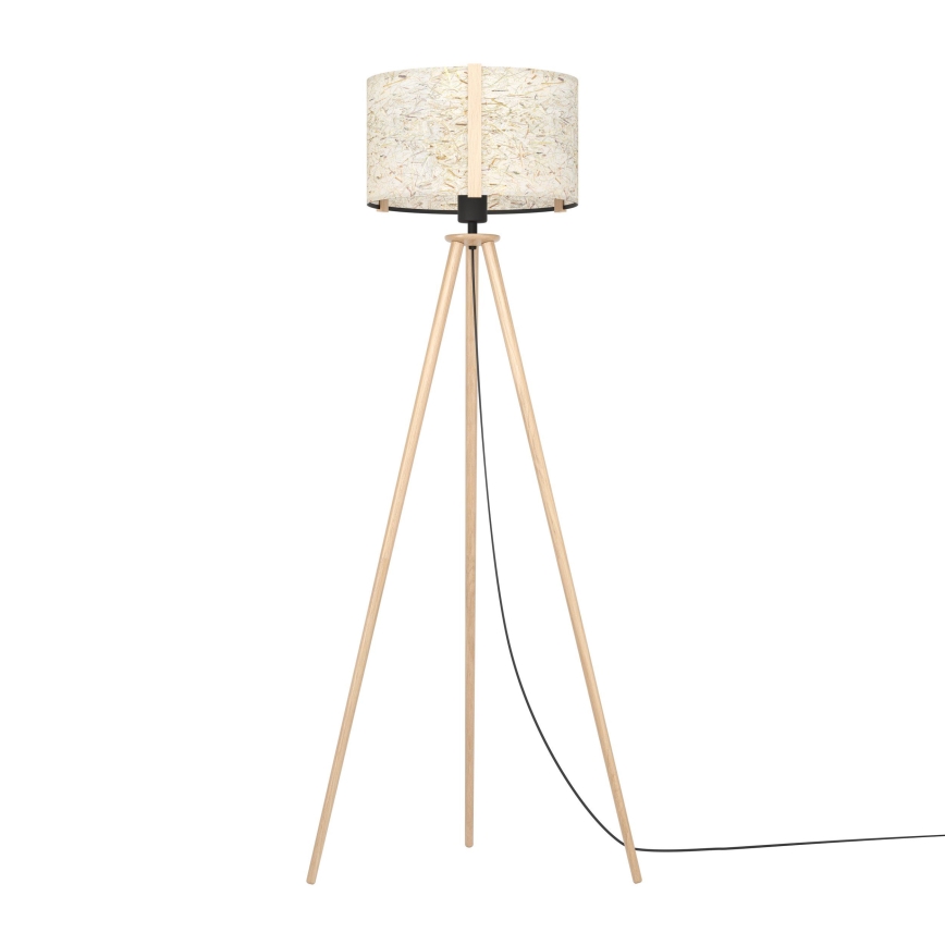 Eglo - Gulvlampe 1xE27/25W/230V beige