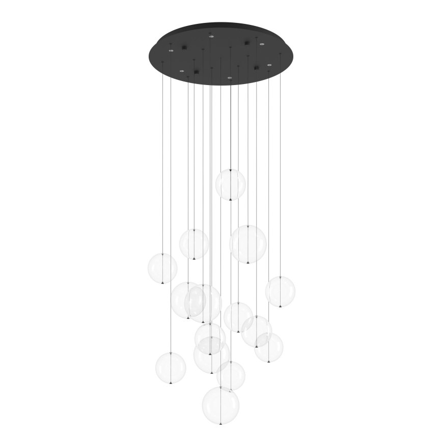 Eglo - LED pendel dæmpbar 6xLED/4,2W/230V 3000K transparent