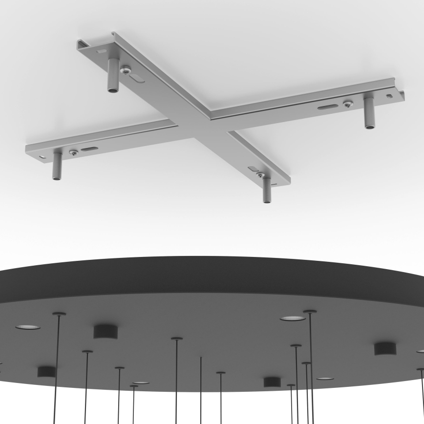 Eglo - LED pendel dæmpbar 6xLED/4,2W/230V 3000K transparent