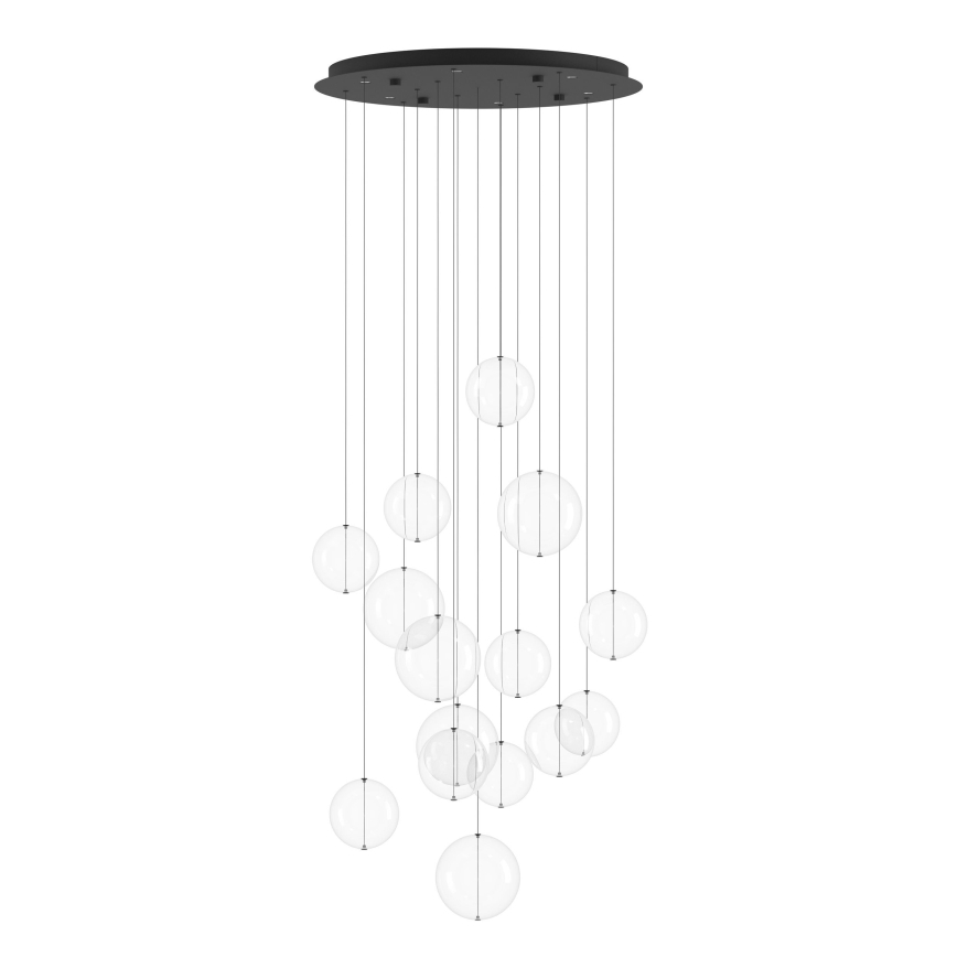 Eglo - LED pendel dæmpbar 6xLED/4,2W/230V 3000K transparent