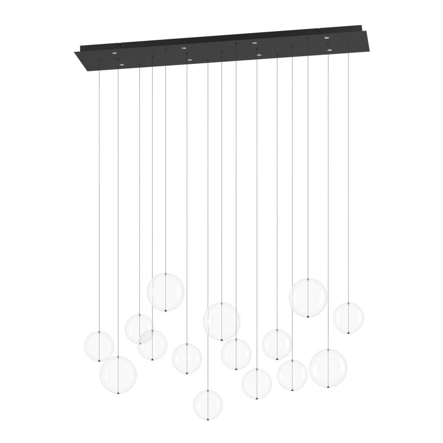 Eglo - LED pendel dæmpbar 8xLED/4,2W/230V 3000K transparent