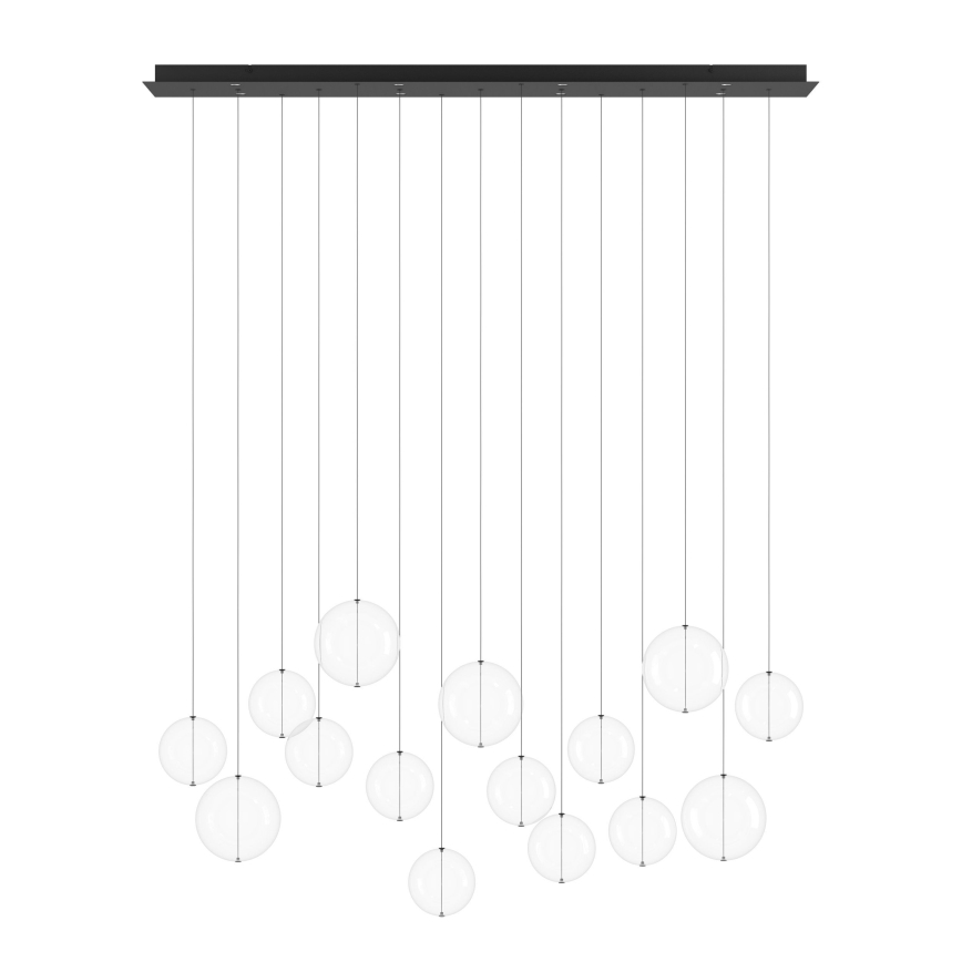 Eglo - LED pendel dæmpbar 8xLED/4,2W/230V 3000K transparent