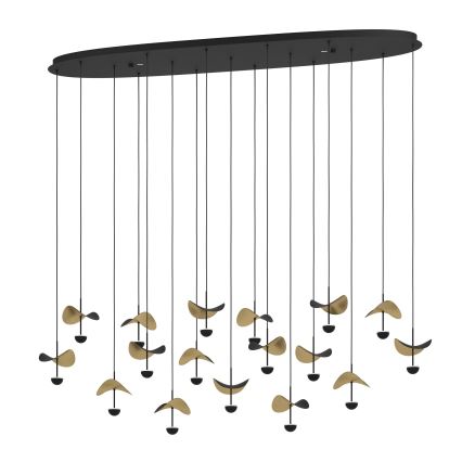 Eglo - LED pendel dæmpbar 17xLED/2,3W/230V 3000K