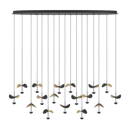 Eglo - LED pendel dæmpbar 17xLED/2,3W/230V 3000K