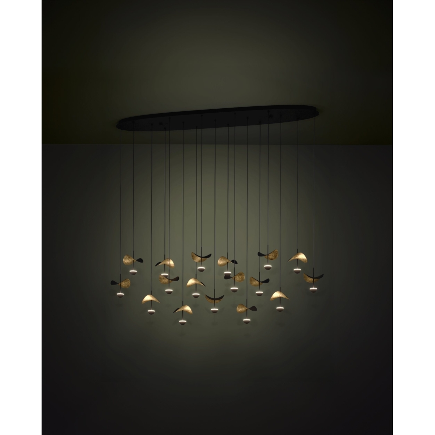 Eglo - LED pendel dæmpbar 17xLED/2,3W/230V 3000K