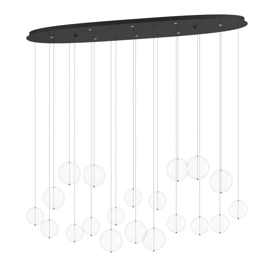 Eglo - LED pendel dæmpbar 8xLED/4,2W/230V 3000K transparent