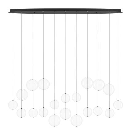 Eglo - LED pendel dæmpbar 8xLED/4,2W/230V 3000K transparent