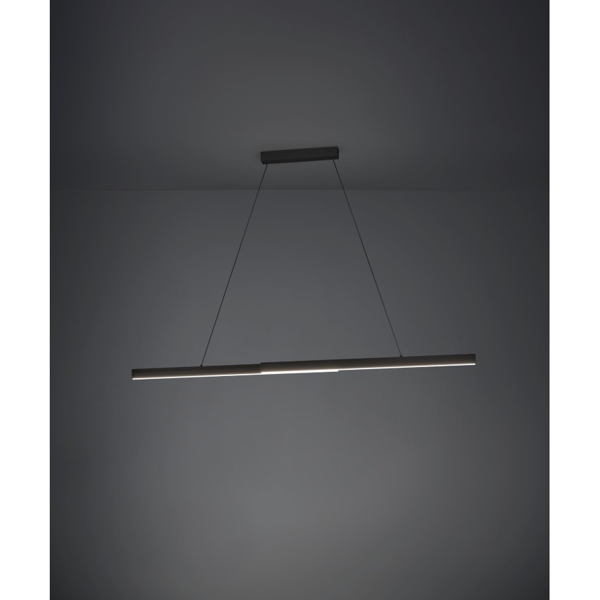 Eglo - LED dæmpbar loftlampe med ledning LED/20W/230V 3000K sort