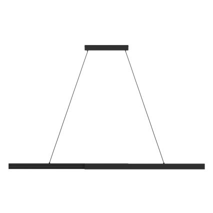 Eglo - LED pendel dæmpbar LED/20W/230V 3000K sort