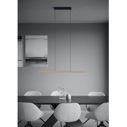 Eglo - LED pendel dæmpbar LED/21W/230V 3000K brun