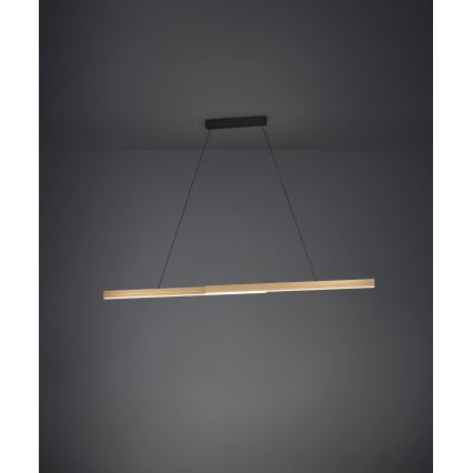 Eglo - LED pendel dæmpbar LED/21W/230V 3000K brun