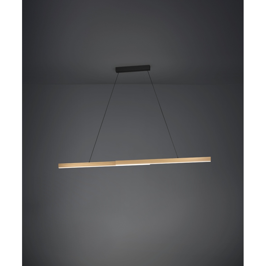 Eglo - LED pendel dæmpbar LED/21W/230V 3000K brun