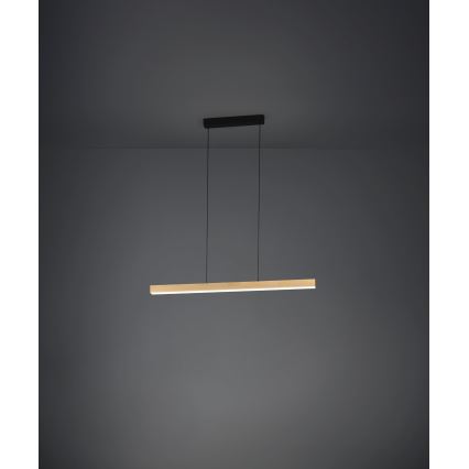 Eglo - LED pendel dæmpbar LED/21W/230V 3000K brun
