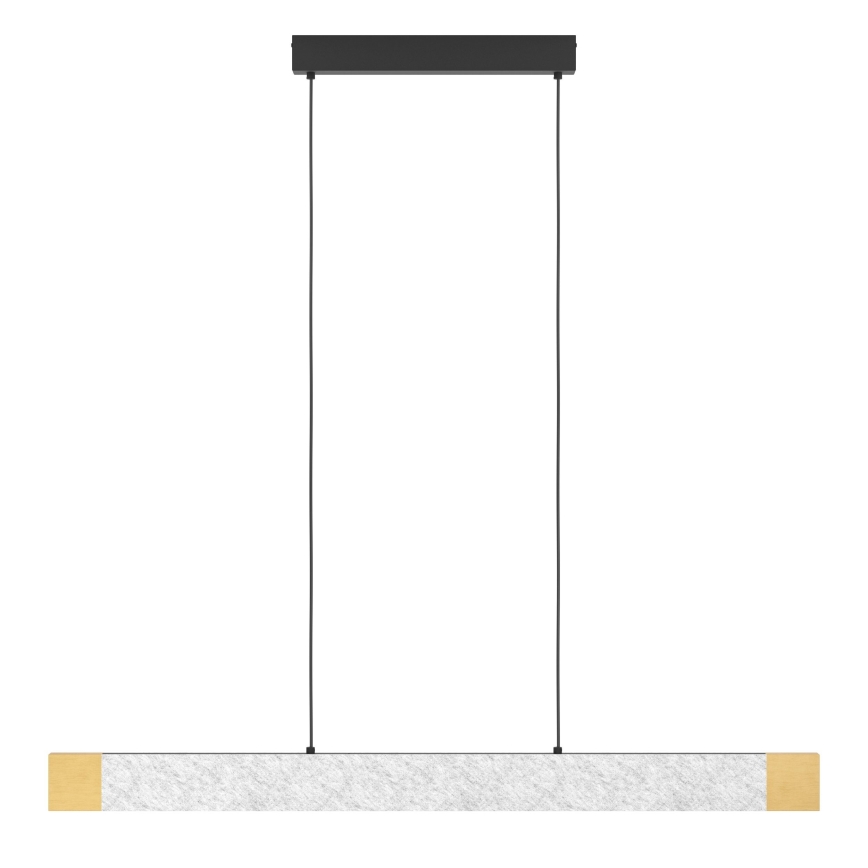Eglo - LED pendel dæmpbar LED/22,2W/230V 3000K brun/grå