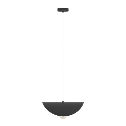 Eglo - Pendel 1xE27/40W/230V 41 cm sort/guldfarvet