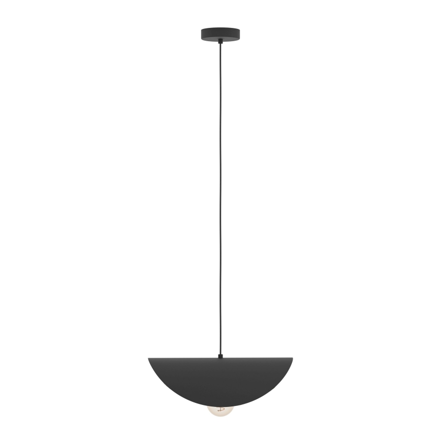 Eglo - Pendel 1xE27/40W/230V 41 cm sort/guldfarvet