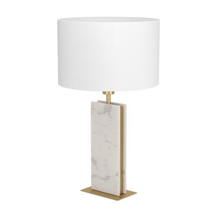 Eglo - Bordlampe 1xE27/40W/230V hvid