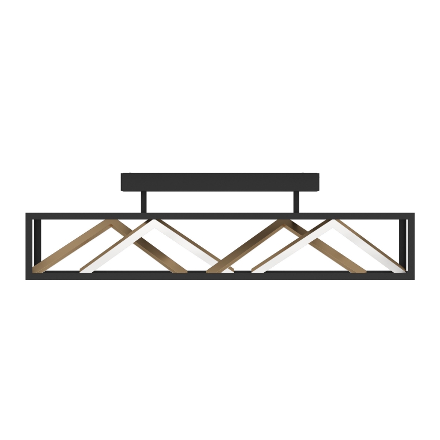 Eglo - LED loftlampe dæmpbar LED/45W/230V 2700-6500K sort/guldfarvet + fjernbetjening
