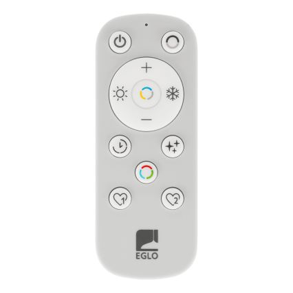 Eglo - LED bordlampe dæmpbar LED/21W/230V 2700-6500K sort/guldfarvet + fjernbetjening
