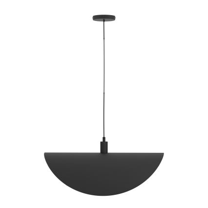 Eglo - Pendel 1xE27/40W/230V 80 cm sort/guldfarvet