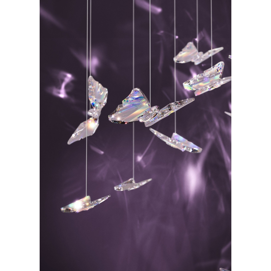 Eglo - dæmpbar LED-pendel på wire 6xLED/4,2W/230V sort/klar