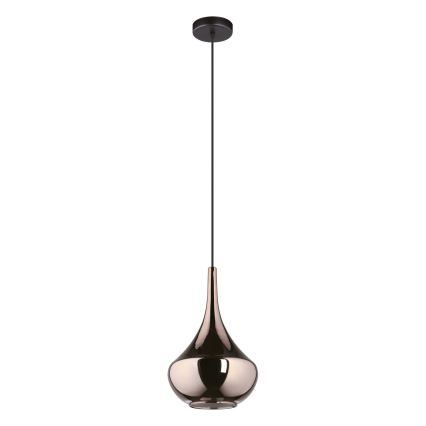 Eglo - Pendel på kabel 1 x E27 (maks. 28 W), 230 V, kobberfarvet