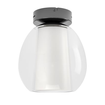 Eglo - LED Dæmpbar loftlampe LED/5,5W/230V + LED/1,6W 2200-6500K blank krom + fjernbetjening