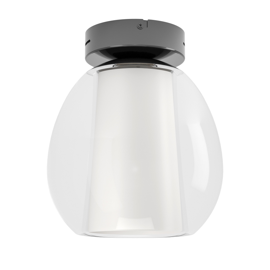 Eglo - LED dæmpbar loftlampe LED/5,5W/230V + LED/1,6W 2200-6500K Ø 25 cm blank krom + fjernbetjening