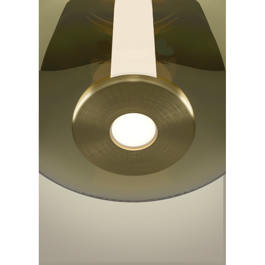Eglo - Dæmpbar LED-pendel på wire LED/6W/230V + LED/1,6W 2200-6500K Ø 25 cm guld