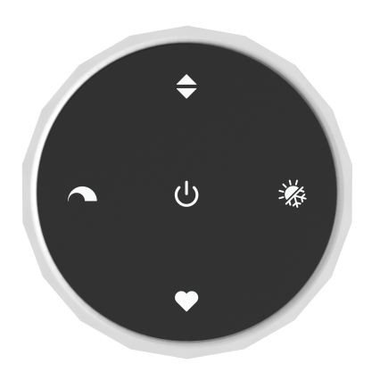 Eglo - LED-dæmpbar pendel på wire LED/5,8W/230V 2200-6500K beige/røgfarvet + fjernbetjening