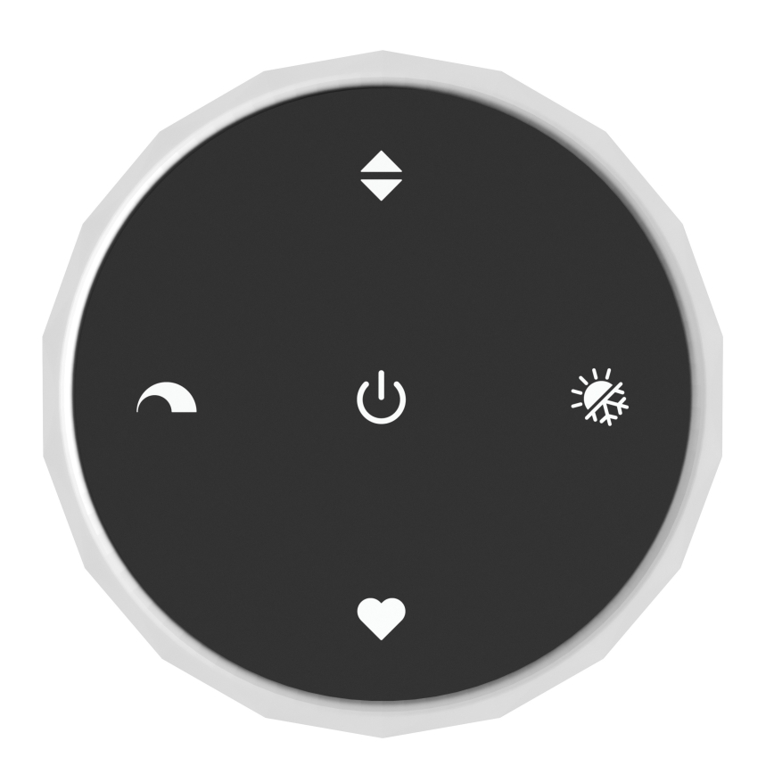 Eglo - LED dæmpbar pendel på wire 3xLED/5,8W/230V 2200-6500K sort/beige/røgfarvet + fjernbetjening