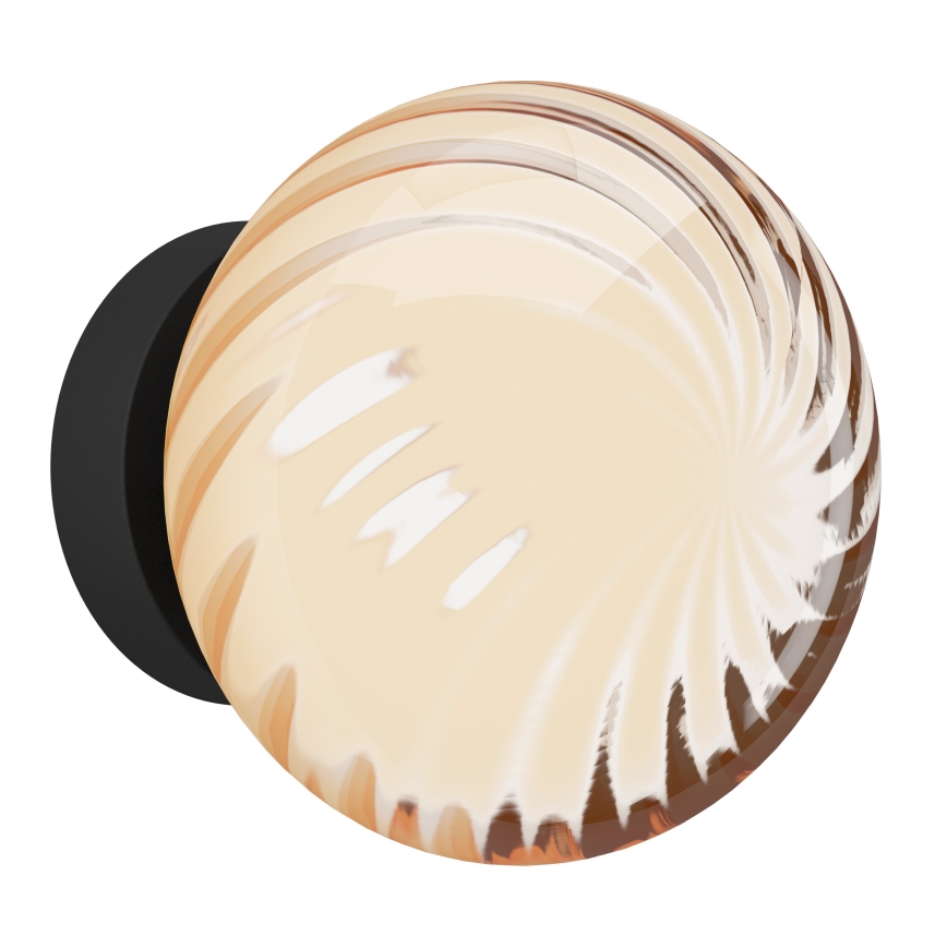 Eglo - LED-dæmpbar væglampe LED/5,8W/230V 2200-6500K beige/røget + fjernbetjening