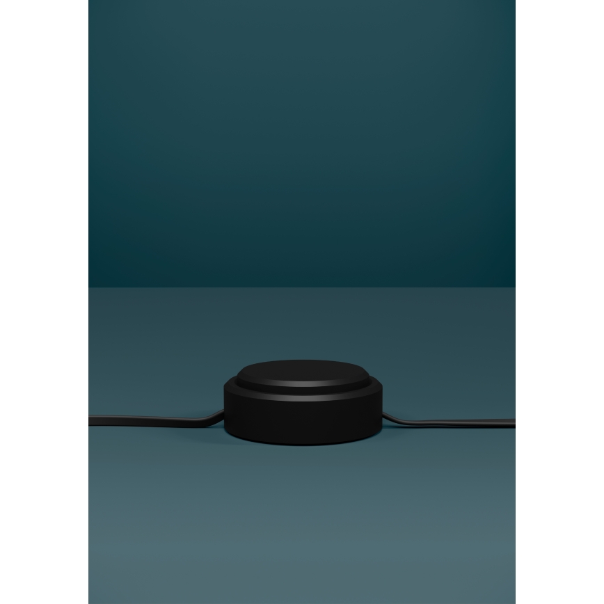 Eglo - LED-dæmpbar gulvlampe LED/5,8W/230V 2200-6500K beige/røgfarvet + fjernbetjening