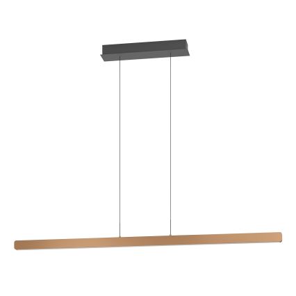 Eglo Stars of Light - LED-dæmpbar pendel på wire LED/30W/230V 2200-6500K guld + fjernbetjening