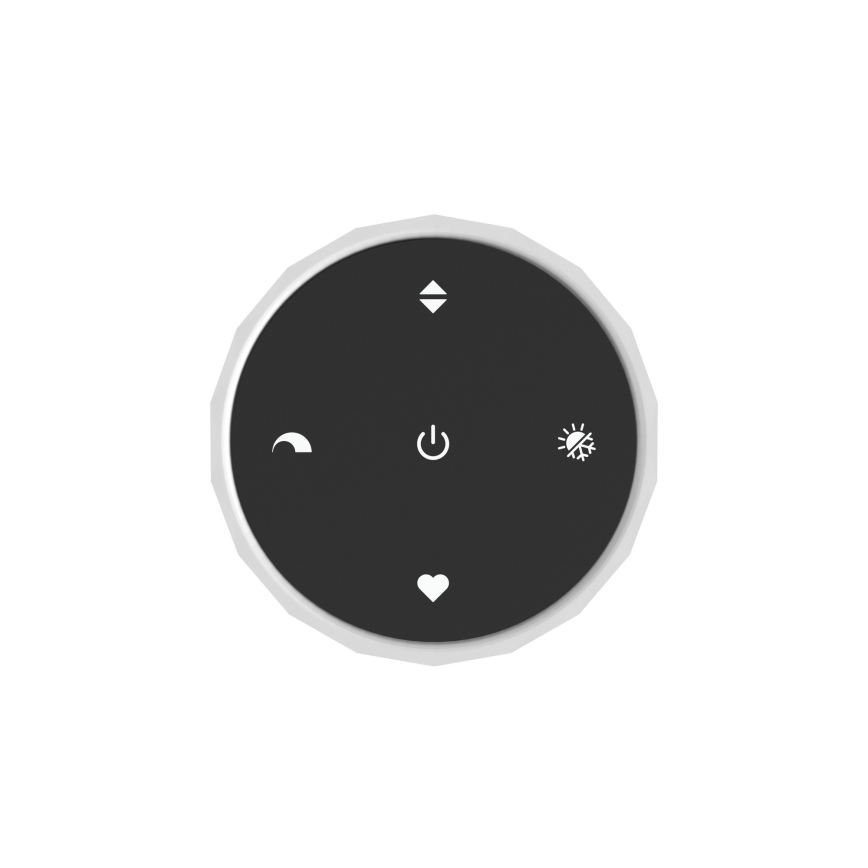 Eglo - Dæmpbar LED-loftlampe LED/20W/230V i guld + fjernbetjening