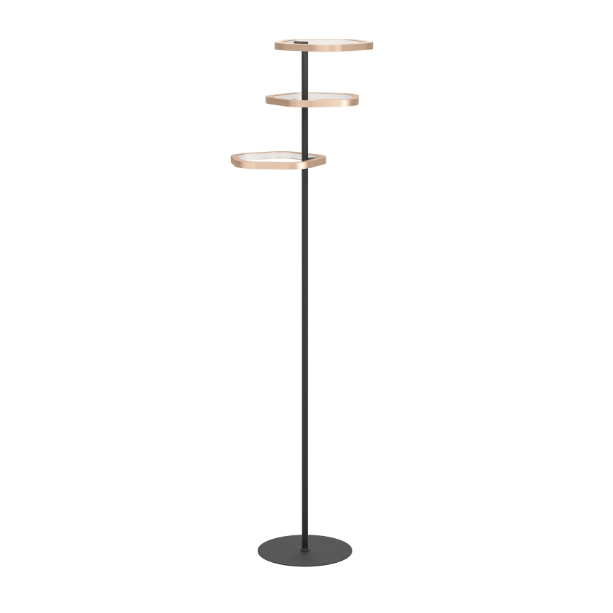 Eglo - LED-dæmpbar gulvlampe LED/20W/230V 2200-6500K messing