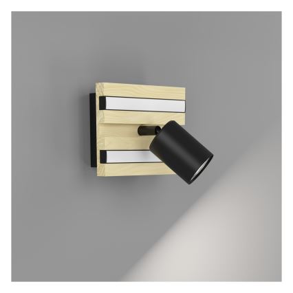 Eglo - LED vægspot 1xLED/2,2W/230V + 2xLED/1,2W + 2xLED/2W beige/sort