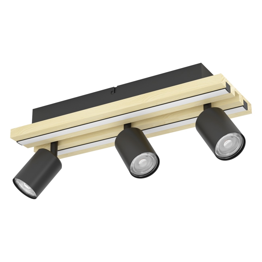 Eglo - LED-spot 3xLED/2,2W/230V + 2xLED/1,2W + 2xLED/2W beige/sort
