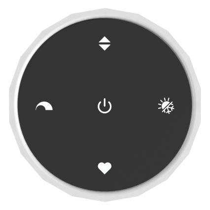 Eglo - LED-dæmpbar loftlampe LED/40W/230V 2200-6500K guldfarvet + fjernbetjening