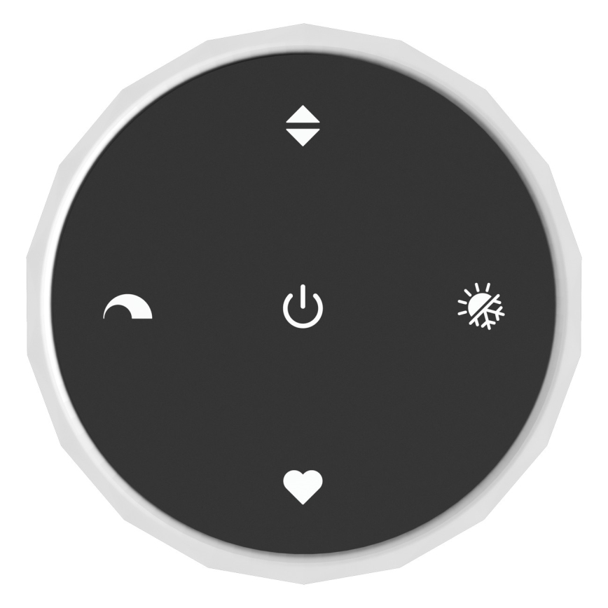 Eglo - LED-dæmpbar loftlampe LED/40W/230V 2200-6500K guldfarvet + fjernbetjening