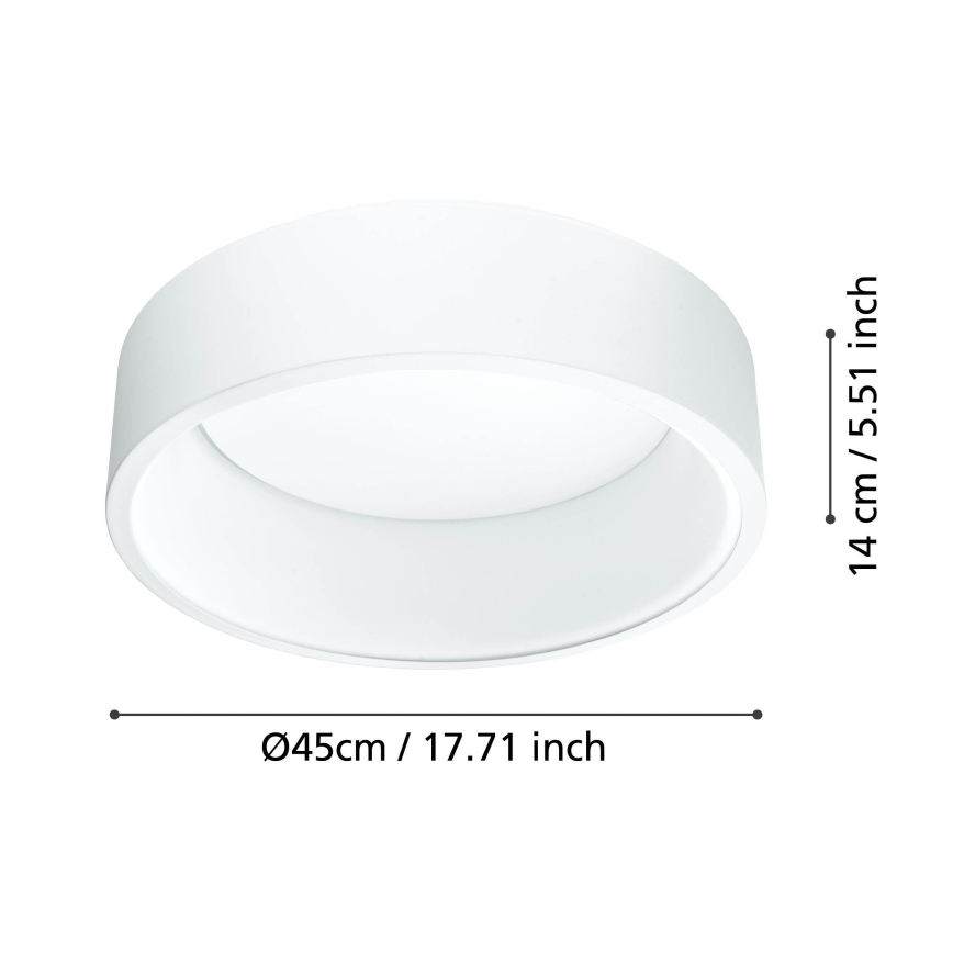 Eglo - LED loftlampe dæmpbar 1 LED/25,5W/230V