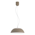 Eglo 39293 - LED-dæmpbar pendel på ledning MARGHERA LED/27,7W/230V beige