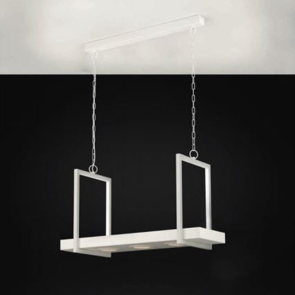 Eglo - LED RGB Dæmpning lysekrone i kæde 3xLED/6W/230V + Fjernbetjening