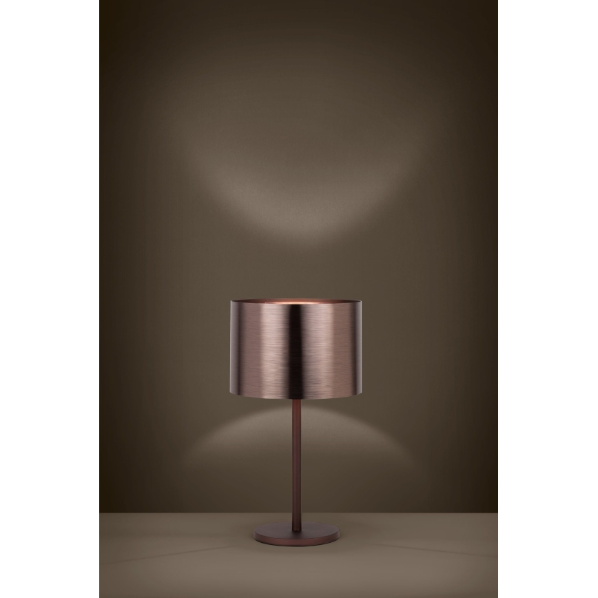 Eglo - Bordlampe 1xE27/60W/230V kobber